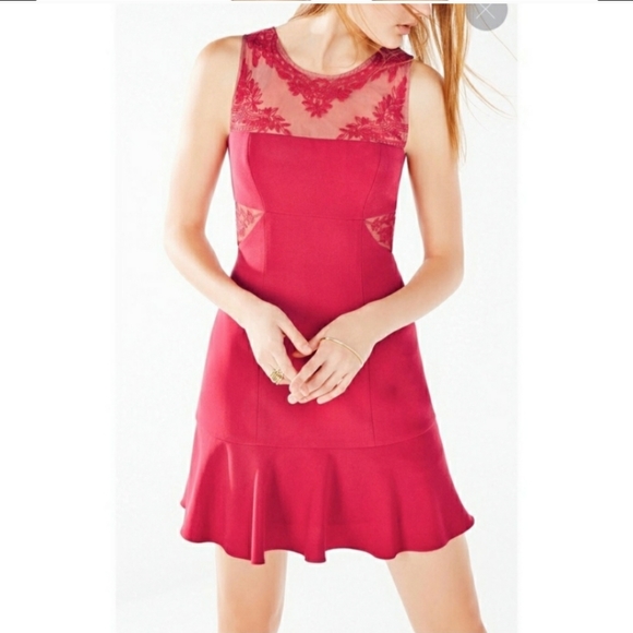 BCBGMaxAzria Dresses & Skirts - NWOT BCBG Maxazria Enida Flounce Dress